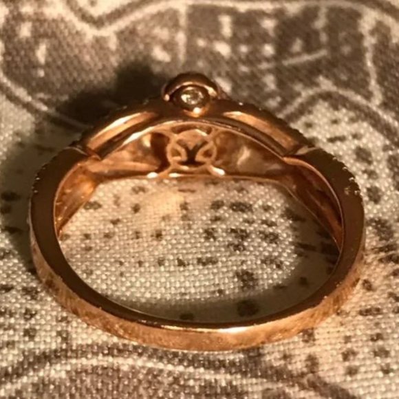 LeVian Diamond Ring (5/8 ct. t.w.) in 14k sparkling Rose Gold, Size 7 - Picture 6 of 8